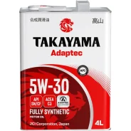Takayama Adaptec. 5W-30, �������������, 5��. ����