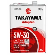 Takayama Adaptec. 5W-30, �������������, 4��. ����