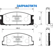 ������� �������� ��������! Toyota Liteace 1.5/1.8D/2.0D 85-92 Sangsin Brake SP1464 SP1464 SP1464 ����