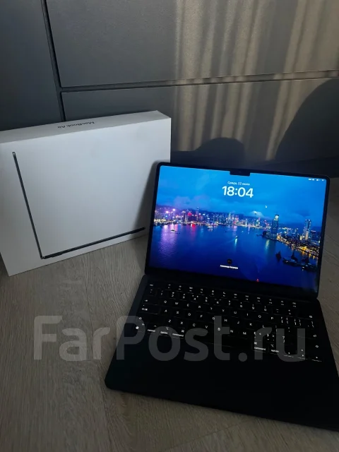 Apple MacBook Air 13 2024. 13.6", 4����, ��� 16 ��, ���� 256���, WiFi: 1, Bluetooth: 1, ����������� �� 18��. ����