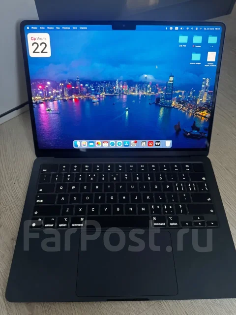 Apple MacBook Air 13 2024. 13.6", 4����, ��� 16 ��, ���� 256���, WiFi: 1, Bluetooth: 1, ����������� �� 18��. ����