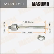 ���� ������� Mazda Demio / DY3W 05-07 MR1750 ����