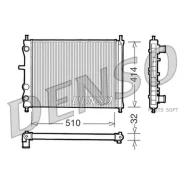 �������� ������� ���������� FIAT Brava (182_) 1.4i/1.8GT/1.9D 95-01, Bravo I (1 Denso DRM09020 ����