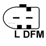 ��������� ��������������� 14V, 110A HC-Parts CA2056IR ����