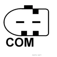 ��������� ��������������� 14V, 120A HC-Parts CA2091IR ����
