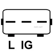 ��������� ��������������� 14V, 70A HC-Parts JA1293IR ����