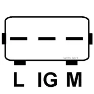 ��������� ��������������� 14V, 70A HC-Parts JA1809IR ����