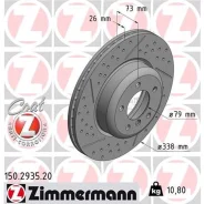 ���� ��������� �����. 338x26/73-5x120 BMW 1 116 d 0811, 0911, i 0411, 0711, 09 150293520 ����