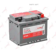������� �������������� 62 Ah, 520 A, ��������, 242x175x190 Lynxauto E12C ����