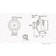 ��������� 150A Peugeot Boxer/Citroen Jumper 2.2HDi 06-11/FORD Transit 2,4/3,2TDC Magneti Marelli 063731922010 ����