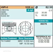 ������ (�-� 4��) 1,00 Teikin 46376100 4S-FE Caldina, COR A #T19#, MARK 2 GX90, JZX9# 92-01 82,5/1,5/1,5/4 d=22 Teikin 46376100 46376100 ����