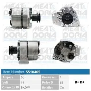 ��������� 14V 65A Audi 80 (893 894 8A2) Seat Toledo I Meatdoria 5510405 ����