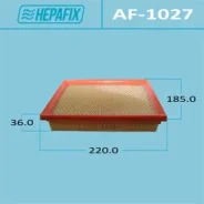 ������ ��������� AF-1027 ������������� Hepafix ����� 17801-37020 A-1027 MFA-1150 ����� � ������� � ��������. ����������� �� �����! AF1027 ����