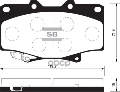 ������� ��������� ��������, �������� Sangsin Brake SP1217 SP1217 ����