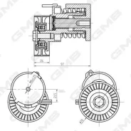 ���������� ���������� ����� � ����� VW 1.4-1.6 AEE/AEX/BCB/BAD/AHW/ GMB GAT21190 GAT21190 ����