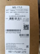 MSI Katana GF76. 17.1", ��� 16 ��, ���� 512���, WiFi: 1, Bluetooth: 1, ����������� �� 6��. ����