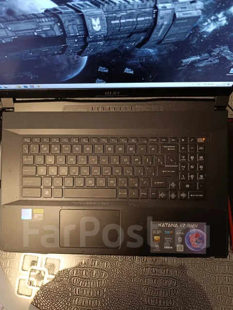 MSI Katana GF76. 17.1", ��� 16 ��, ���� 512���, WiFi: 1, Bluetooth: 1, ����������� �� 6��. ����