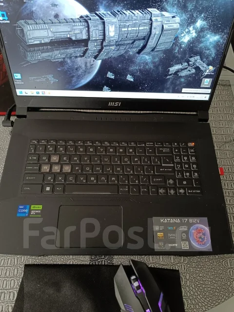 MSI Katana GF76. 17.1", ��� 16 ��, ���� 512���, WiFi: 1, Bluetooth: 1, ����������� �� 6��. ����