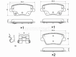 ������� ��������� (�����) Kia Ceed 18- / Hyundai i30 16-18 SAT ST-28-0113, ������ ST280113 ����
