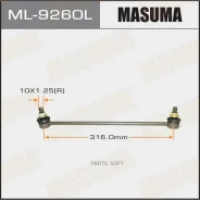 ������ ������������� Honda FIT/JAZZ �����. ���. Masuma ML9260L ML9260L ����