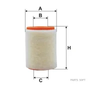 ������ ��������� Filtron AR3641 AR3641 ����