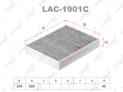 ������ ������ �������� BMW 1 (F20/F21) 11-/ 3 (F30/F31) 12- LYNXauto LAC1901C LAC1901C ����