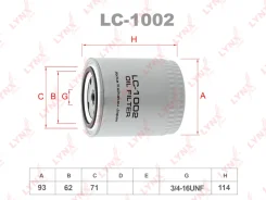 ������ �������� LYNXauto LC1002 LC1002 ����