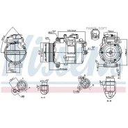 ���������� ������������ Nissens 890012 ����