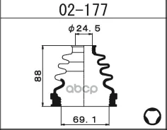 ������� ����� ����������� Nissan Presage 03-09/Bassara 01-03/X-Trail 00-07 1-56 (Maruichi) ���. 02177 1-56 (Maruichi) 02177 ����