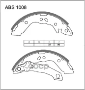 ������� ��������� ���������� | ��� | Hyundai Accent I 94-04, GETZ 180X31 Allied Nippon ���. ABS1008 ABS1008 ����