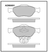 ������� ��������� �������� | ����� | FORD Fiesta IV, Fusion 08/1995- Allied Nippon ���. ADB0891 ADB0891 ����