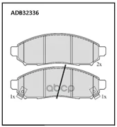 ������� ��������� | ����� | Nissan LEAF/NV200/NP300/Navara 2.5 FR 07/05- Allied Nippon ���. ADB32336, ������ ADB32336 ����
