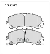 ������� ��������� | ����� | Nissan Infiniti Q50/X-Trail III FR 07/13- Allied Nippon ���. ADB32337, ������ ADB32337 ����