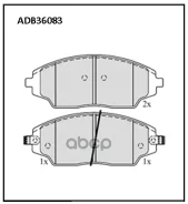 ������� ��������� | ����� | Chevrolet AVEO 1.2/1.3/1.4/1.6 FR 03/11- Allied Nippon ���. ADB36083, ������ ADB36083 ����
