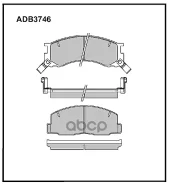 ������� ��������� �������� | ����� | Toyota: Previa 91-, Toyota: Previa 94.1-9 Allied Nippon ���. ADB3746 ADB3746 ����