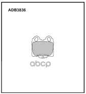 ������� ��������� �������� | ��� | Lexus GS300, IS200, SC430 Allied Nippon ���. ADB3836 ADB3836 ����
