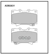 ������� ��������� �������� | ����� | Toyota LAND Cruiser 100 4.7I 32V/4.2TD 98 Allied Nippon ���. ADB3831 ADB3831 ����
