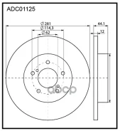 ���� ��������� | ��� | Lexus RX, Toyota RAV 4 2.0-3.5I/D-4D 08 Allied Nippon ���. ADC01125 ADC01125 ����