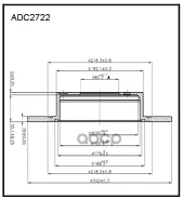 ���� ��������� | ��� | Mitsubishi Lancer VIII Cargo (CV_), 01/07 -/ASX (GA_W_), 01/10 - Allied Nippon ���. ADC2722 Allied Nippon ADC2722 ����