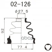 ������� ����� ����������� /27,5*77,4*92/ SR50, �CM60, �CN41V, �CR36V, �CM40G, �CR30G, �TCR21G, �CXR20G, �CXR21G 1-56 (Maruichi) ���. 02126 02126 ����