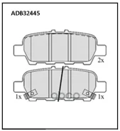 ������� ��������� | ��� | Nissan Infiniti EX25/35/37/FX35/G37/M/Q50/Q60/�Q70/QX50 RE 07/08- Allied Nippon ���. ADB32445 ADB32445 ����