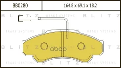 ������� ��������� �������� | ����� | Citroen Jumper 02-FIAT Ducato 02-Peugeot Boxer 02- Blitz ���. BB0280 BB0280 ����