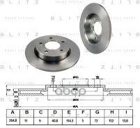 ���� ��������� | ��� | Mazda 3 03- Blitz ���. BS0204 BS0204 ����