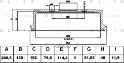 ������� ��������� | ��� | Daewoo Matiz 98-Chevrolet Spark 98- Blitz ���. BT0128 BT0128 ����