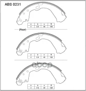 ������� ��������� ���������� | ��� | Nissan Bassara, Largo, Prairie/Libert Allied Nippon ���. ABS0231 ABS0231 ����