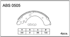 ������� ��������� ���������� | ��� | Honda JAZZ II 1.2-1.4I 02 Allied Nippon ���. ABS0505 ABS0505 ����