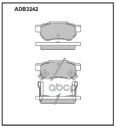 ������� ��������� �������� | ��� | Honda Accord, Lotus, Rover Group Allied Nippon ���. ADB3242 ADB3242 ����