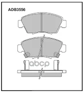 ������� ��������� �������� | ����� | Honda Civic, Concerto, Prelude Allied Nippon ���. ADB3556 ADB3556 ����
