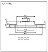 ���� ��������� | ����� | Toyota Caldina 92-02, Carina 92-, Prius 08- Allied Nippon ���. ADC0101V Allied Nippon ADC0101V ����