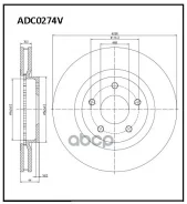 ���� ��������� | ����� | Nissan Qashqai 1.6-2.0I/1.5DCI-2.0DCI 07 Allied Nippon ���. ADC0274V ADC0274V ����